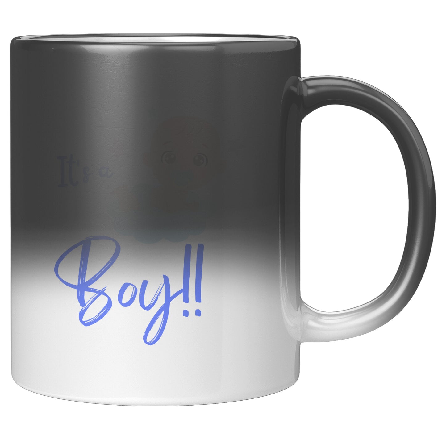 “It’s a Boy” Coffee Mug • “Magic” Gender Reveal Mug 🍼 Gender Reveal Coffee Mug