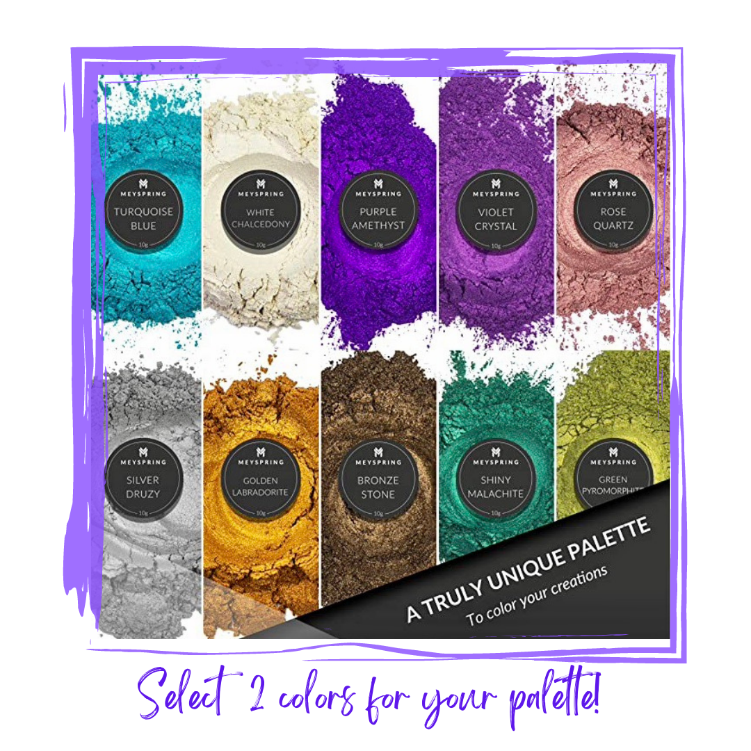 Hexagon Coasters – Assorted Gemstones Collection (set of 4)