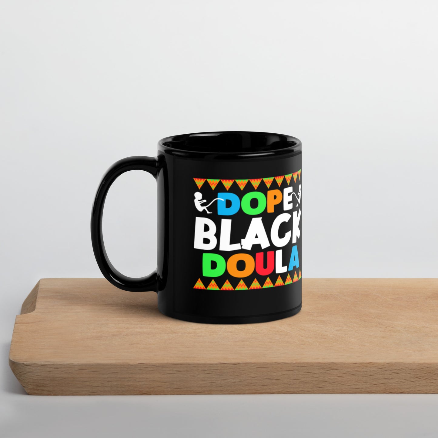 Black Glossy Mug