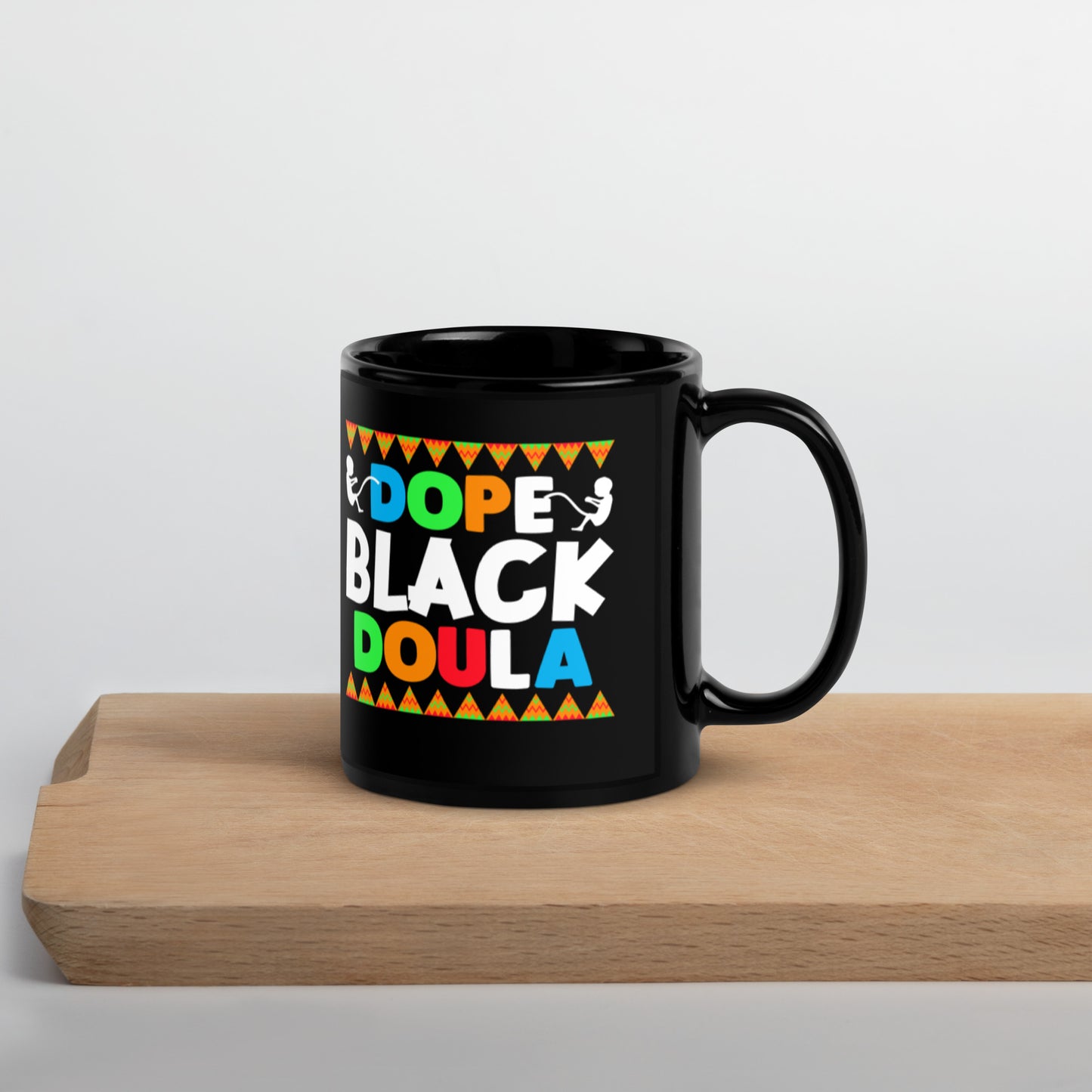 Black Glossy Mug