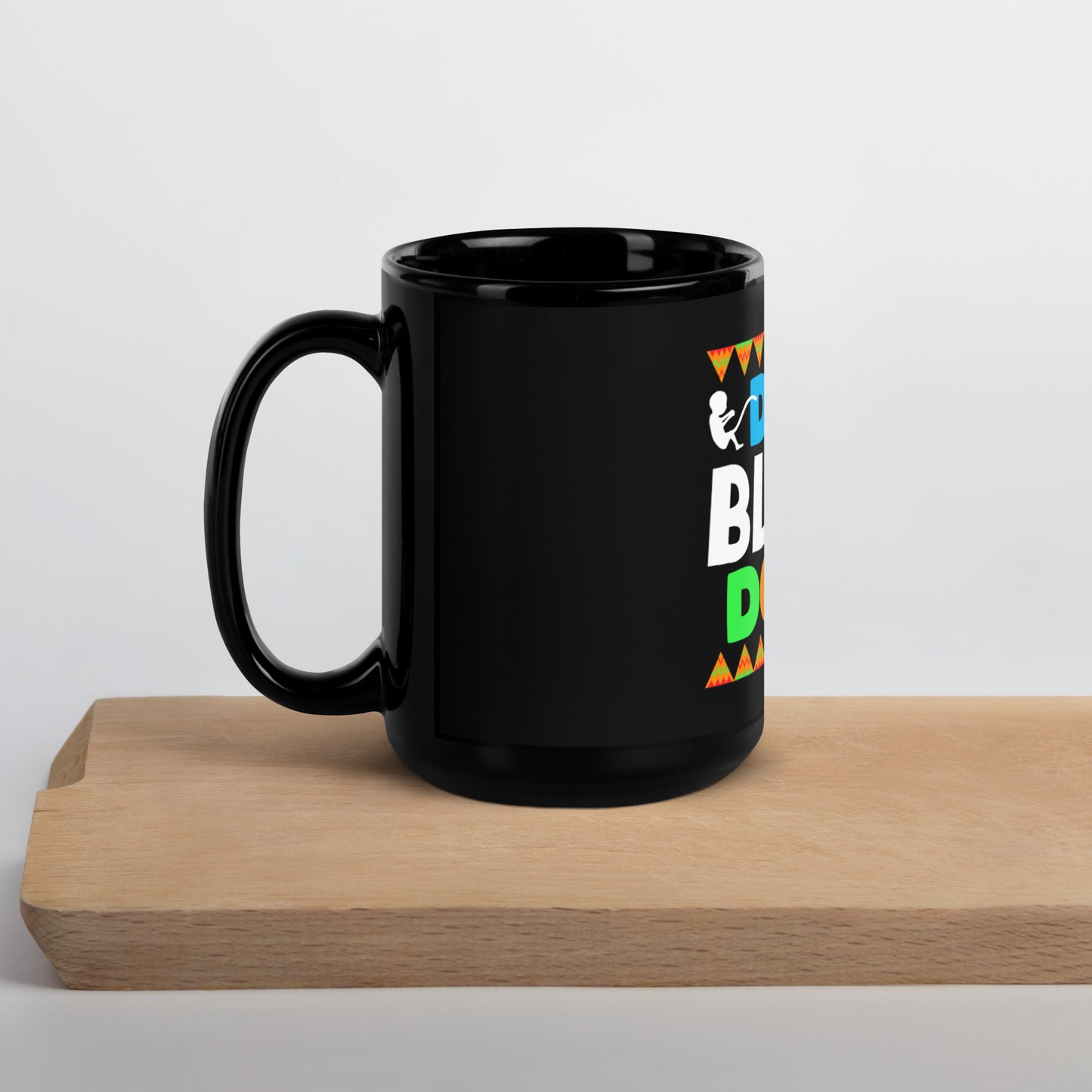 Black Glossy Mug