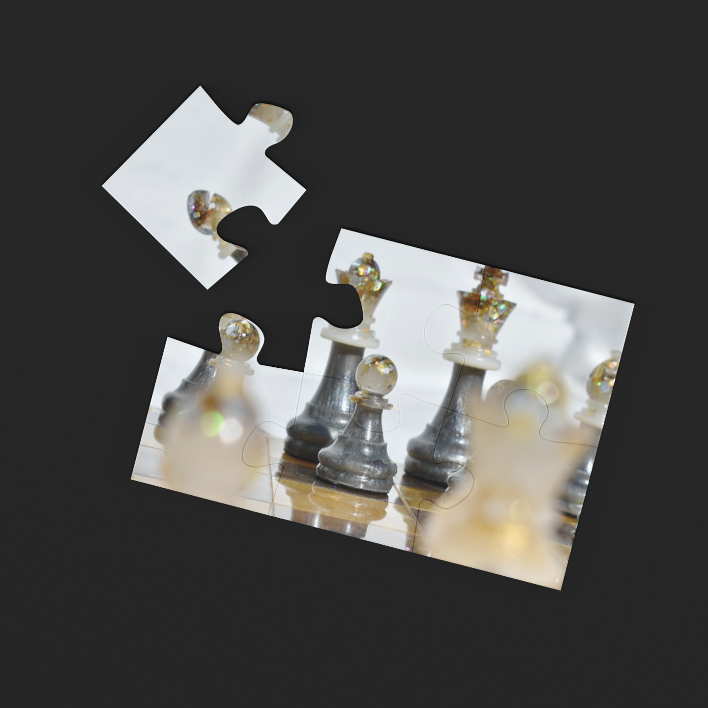 252 Piece Chess Jigsaw Puzzle • Chess Lover Puzzle • Chess Lover Gift