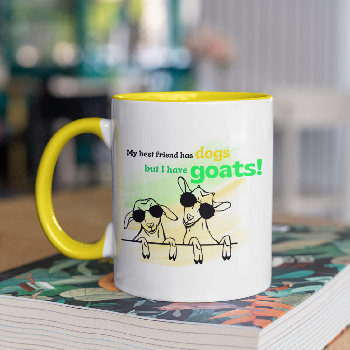 I Have Goats Coffee Mug • Dog vs. Goats Coffee Mug • Goat Lover Coffee Mug