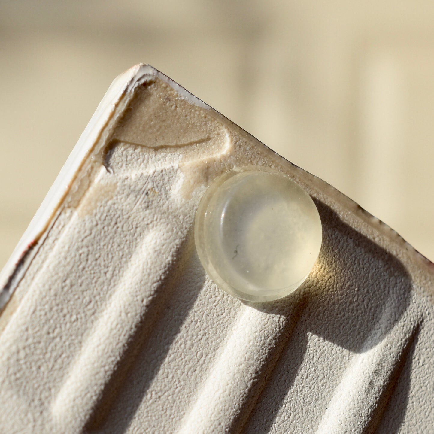 Metallic-look Ceramic Coaster Set