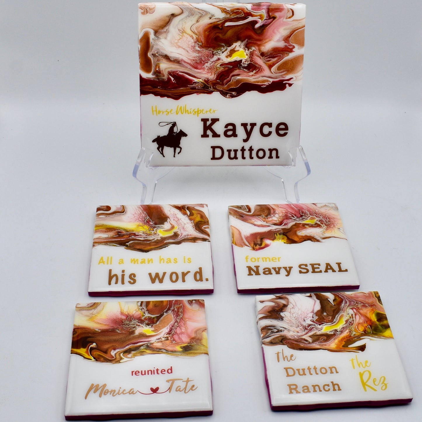 Kayce Dutton • Yellowstone Coasters (5-piece set)