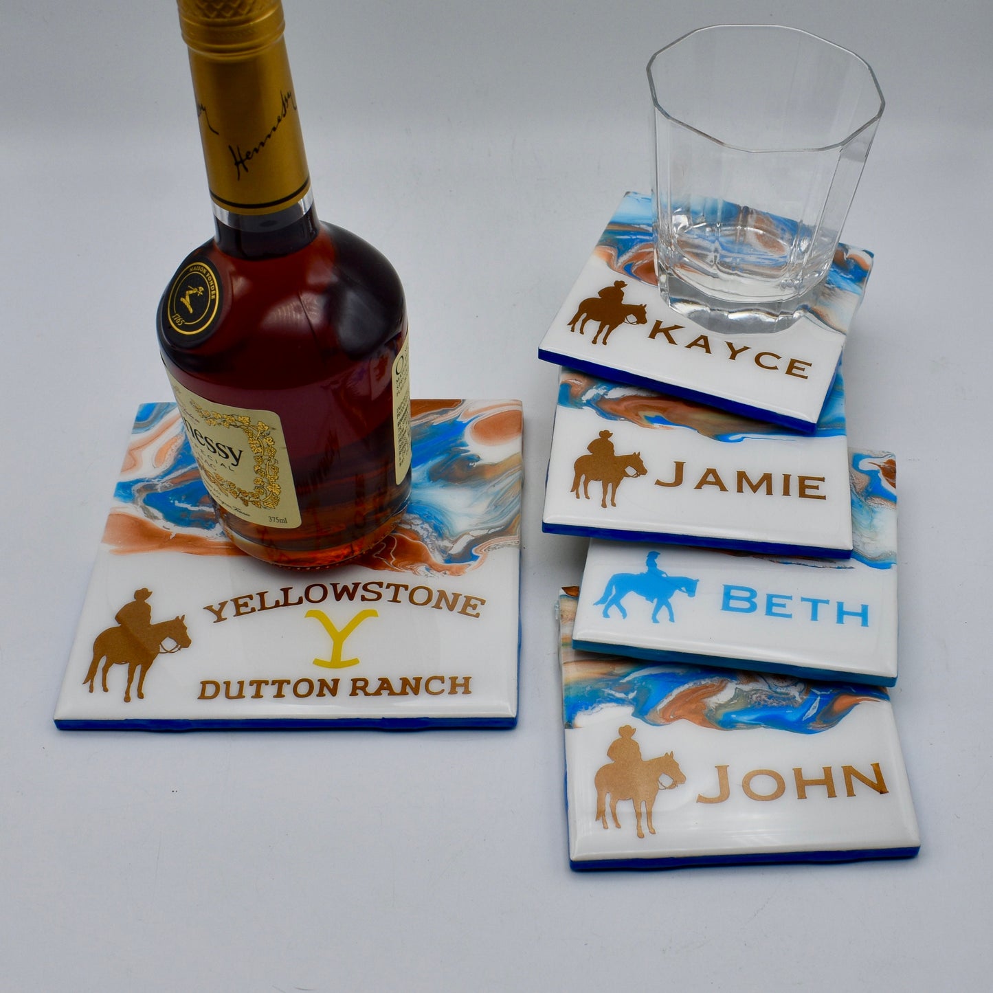 Yellowstone Family Dutton Ranch Coasters