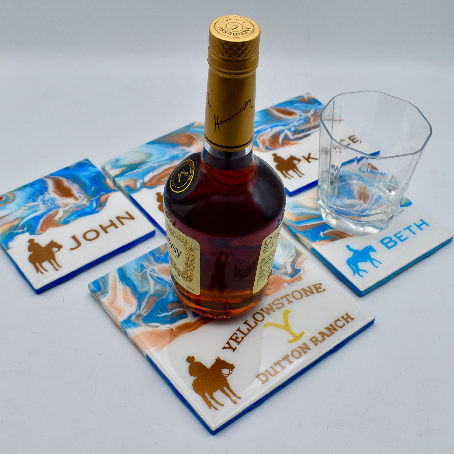 Yellowstone Family Dutton Ranch Coasters