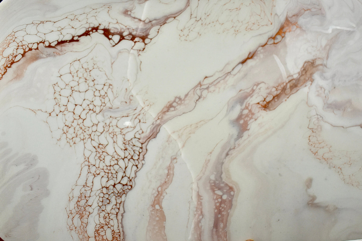 Faux Marble Rectangular Wooden Placemats (4)