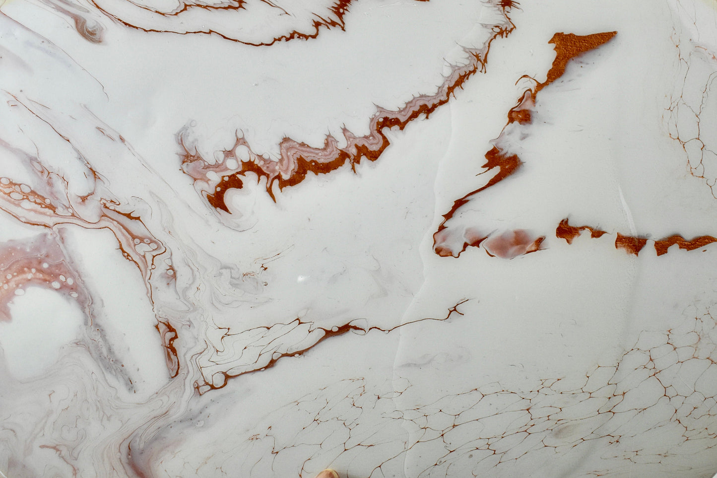 Faux Marble Rectangular Wooden Placemats (4)