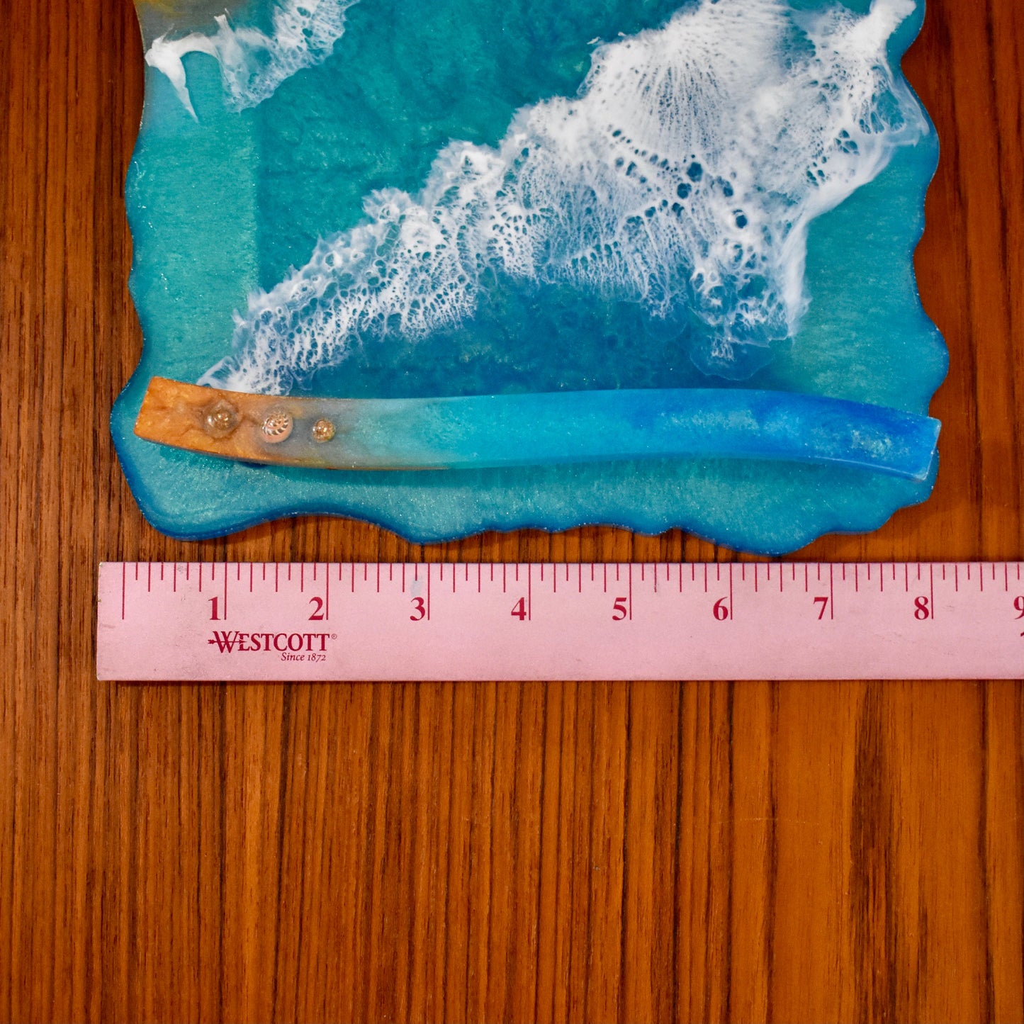 Ocean Theme Resin Serving Tray