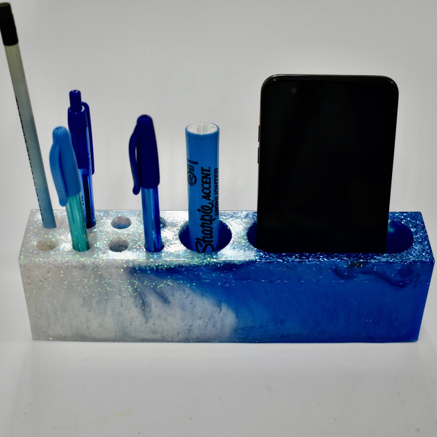 Pen Pencil Holder & Desk Organizer - Sorority/Fraternity Office Gift