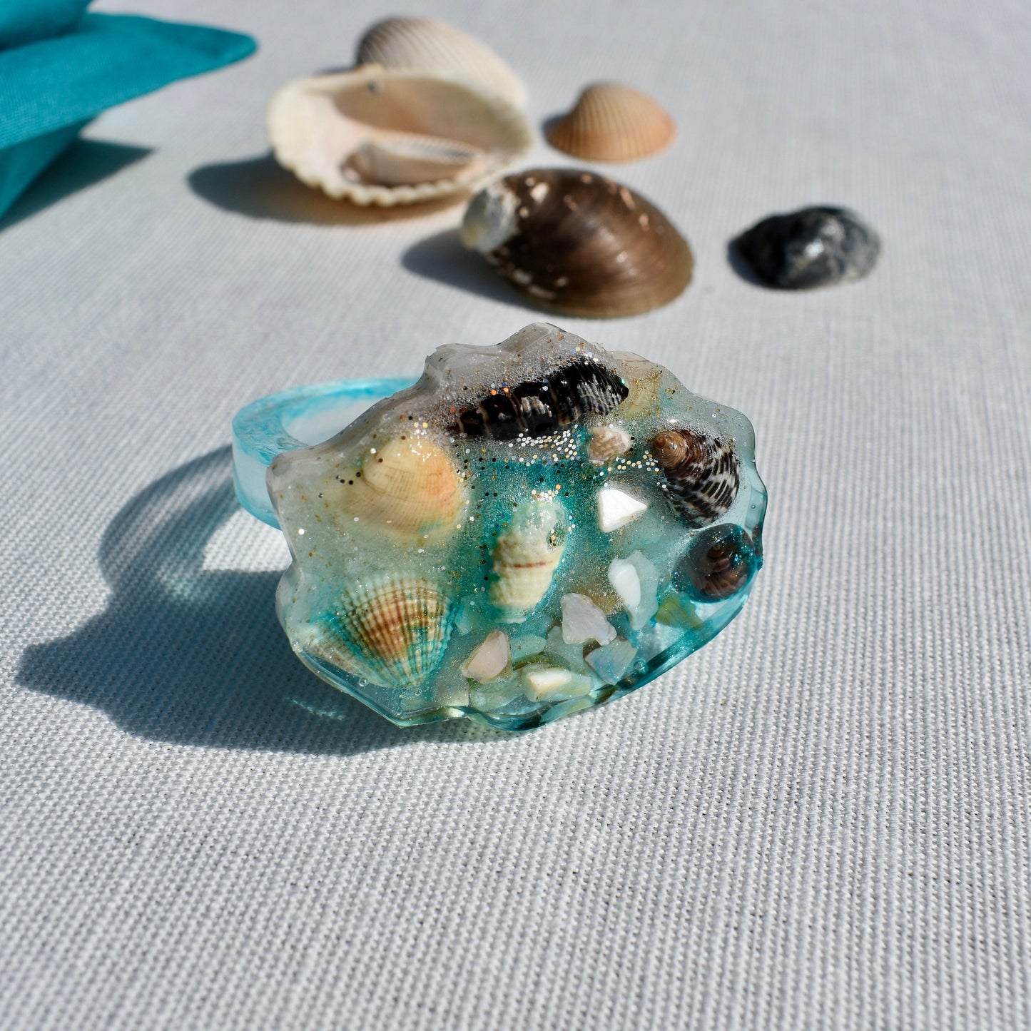 Beach/Seashell Themed Napkin Rings