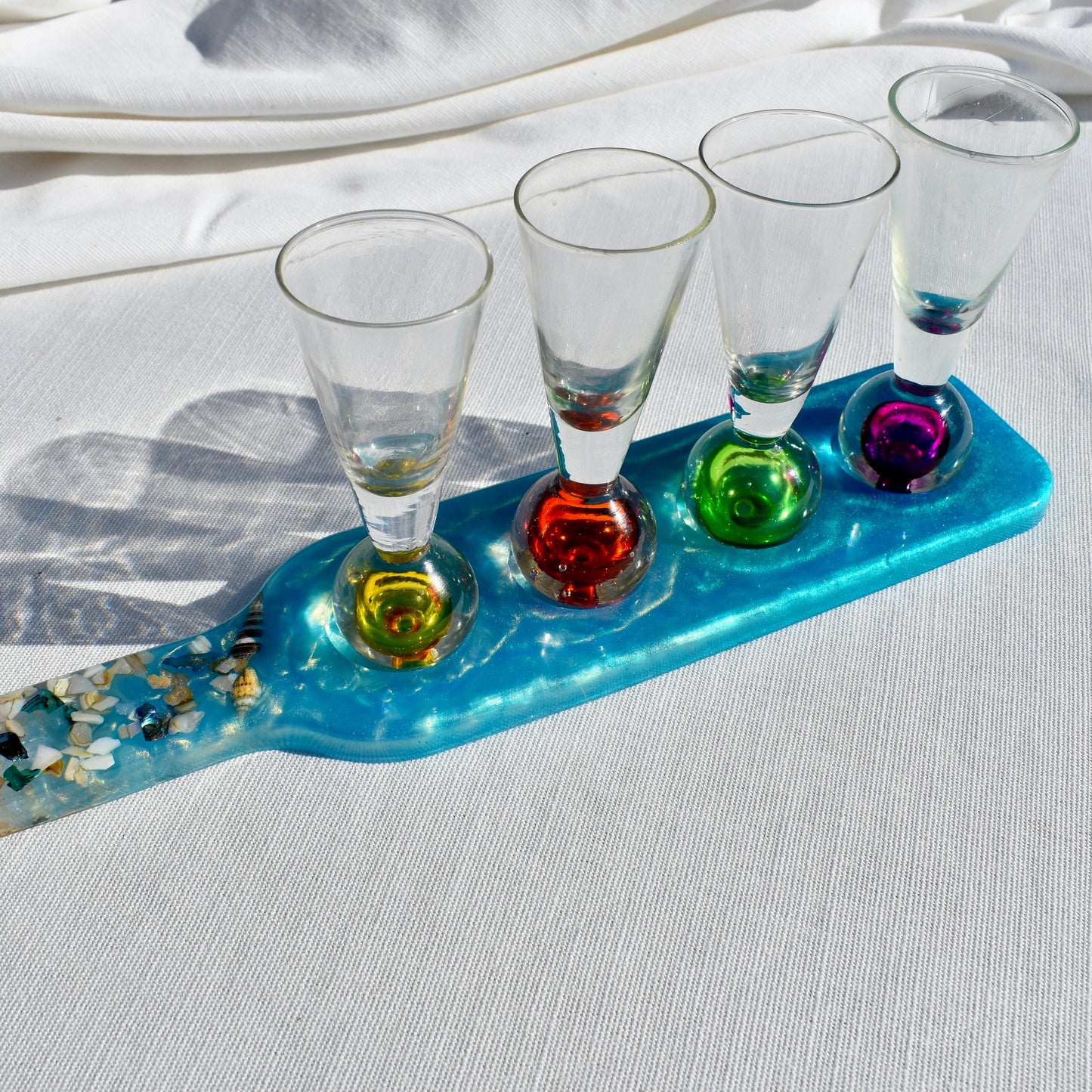 Beach Themed Shot Glass Holder – Beer Flight