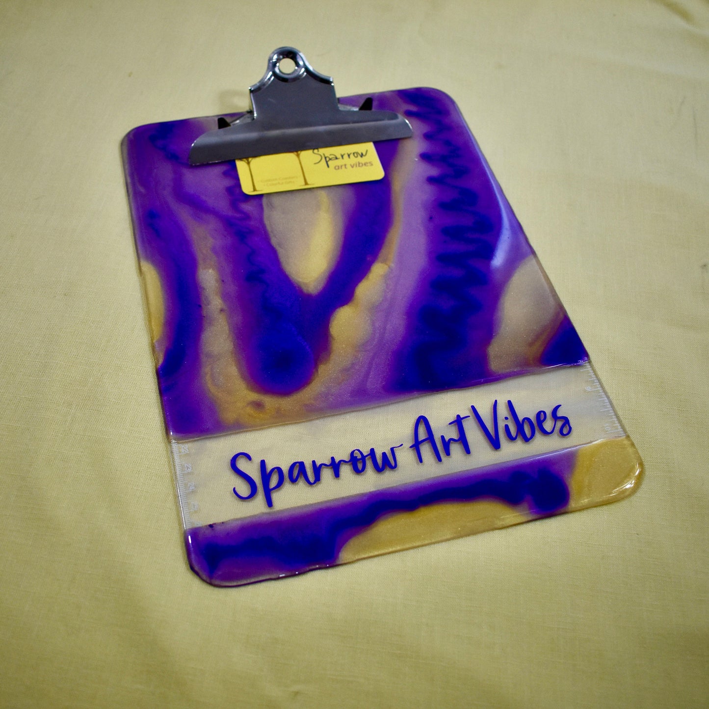 PERSONALIZED Resin Clipboard - Office Accessories