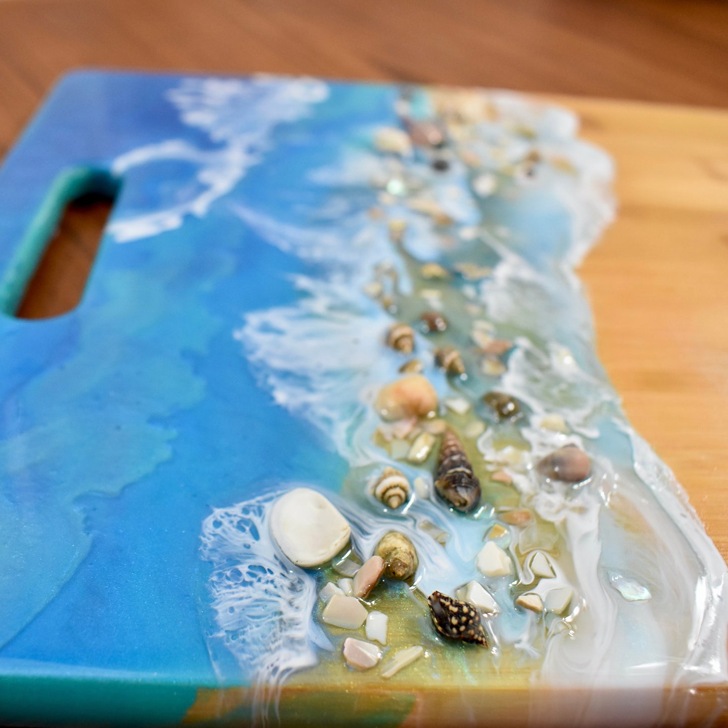 Personalized Beach Themed Charcuterie Board