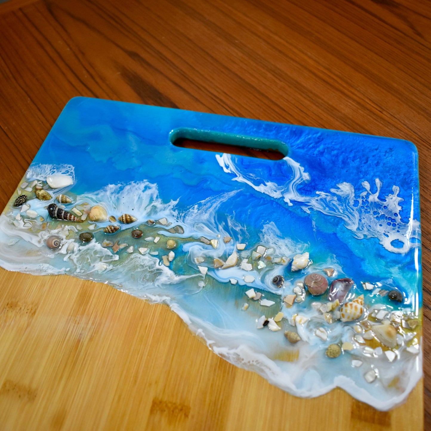 Personalized Beach Themed Charcuterie Board