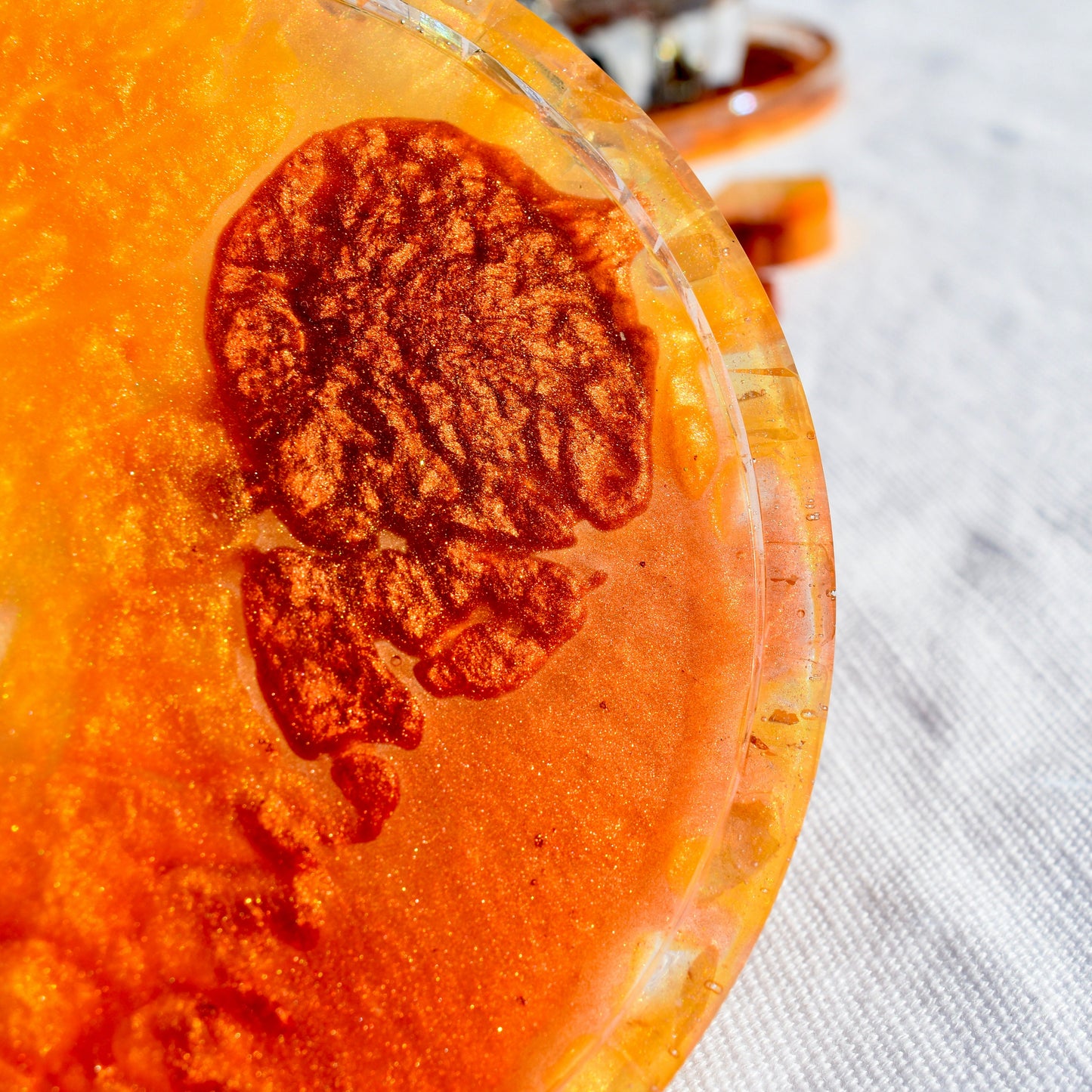 Orange/Copper Coasters