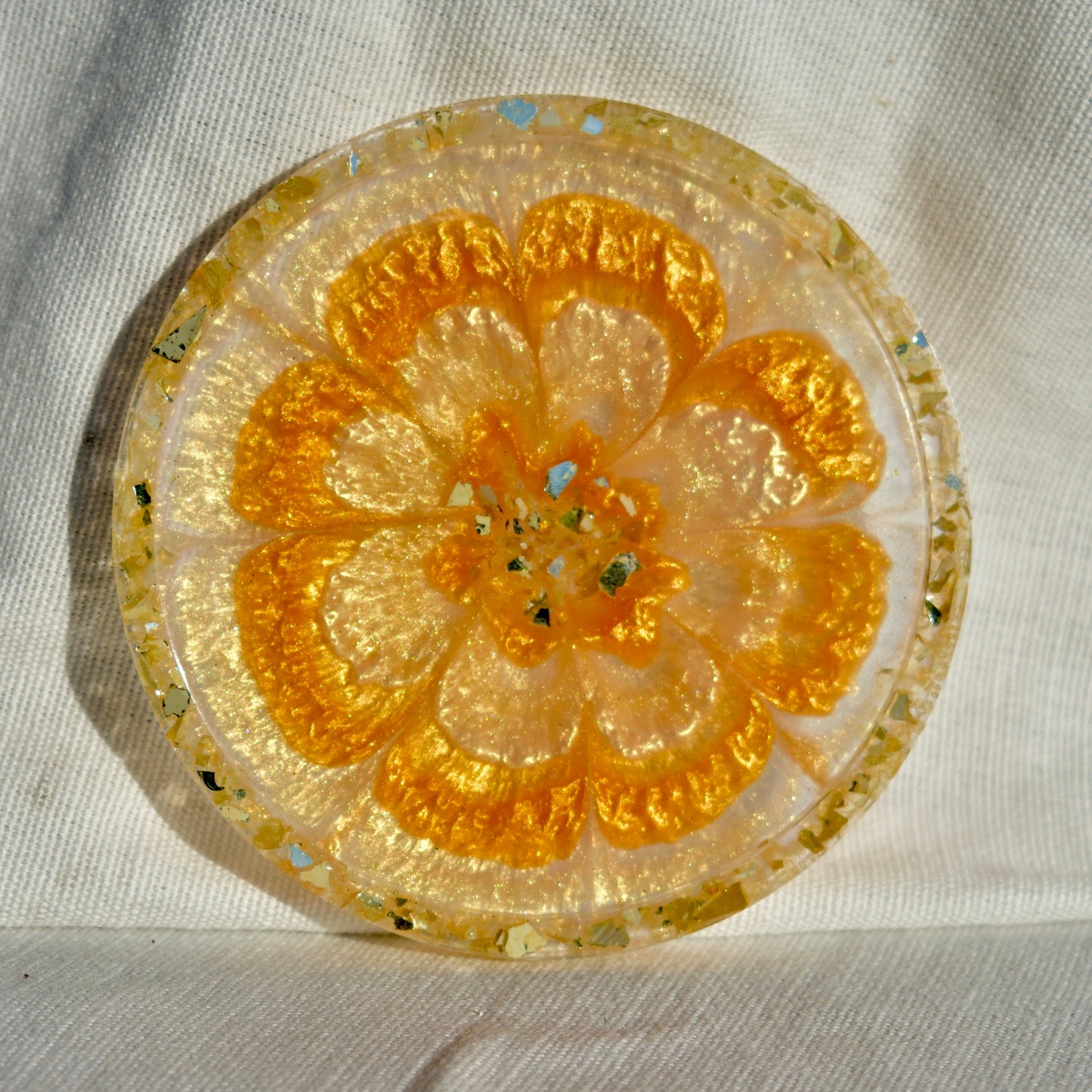4-piece Citrus 3D Coaster Set