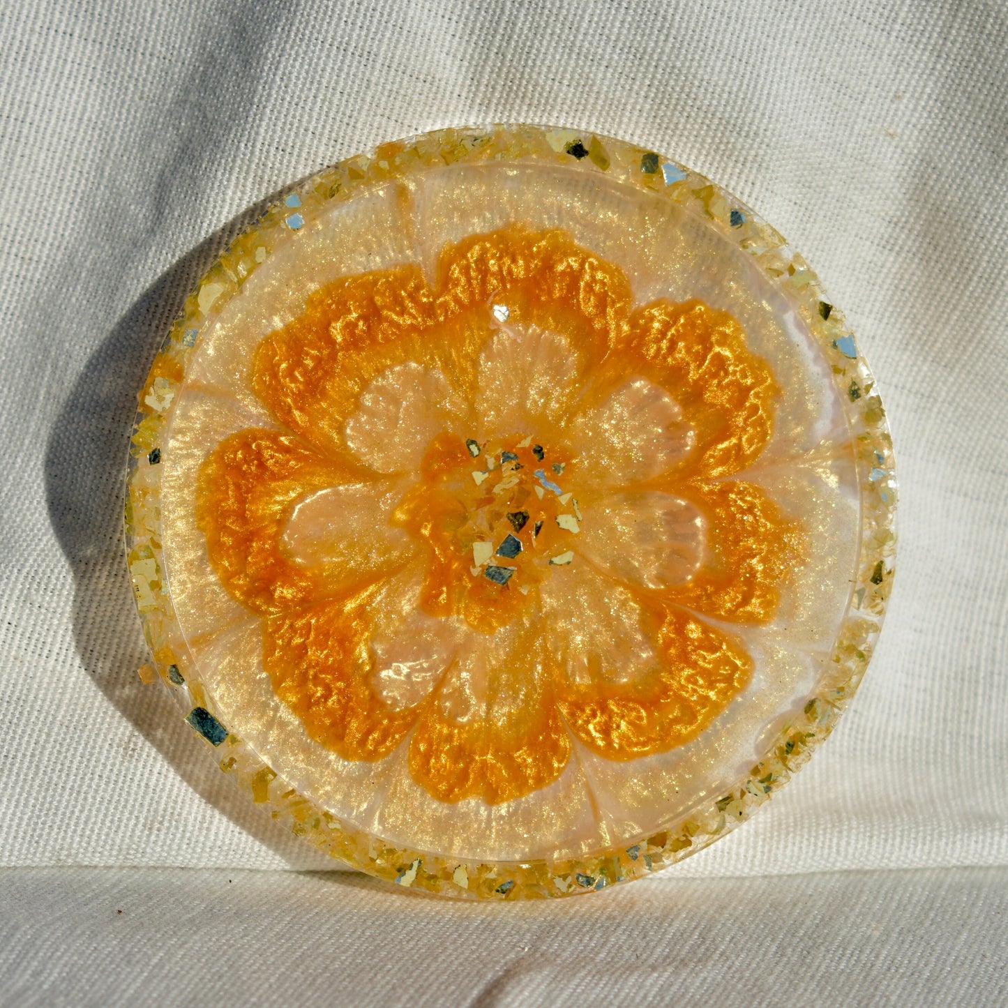 4-piece Citrus 3D Coaster Set