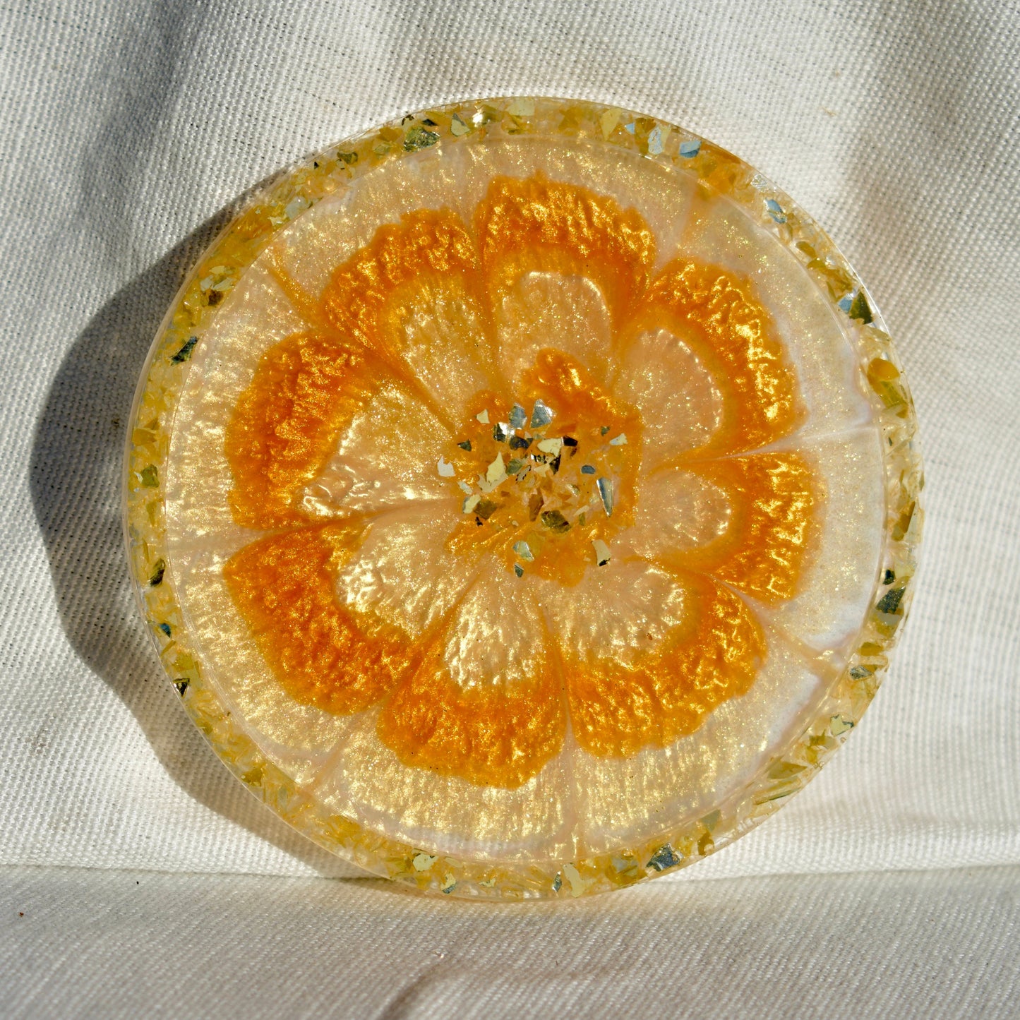 4-piece Citrus 3D Coaster Set