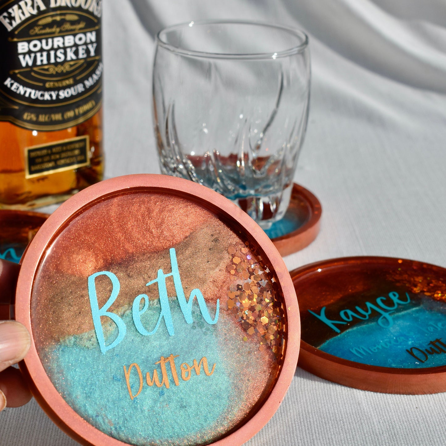 Yellowstone TV Characters Coaster Set