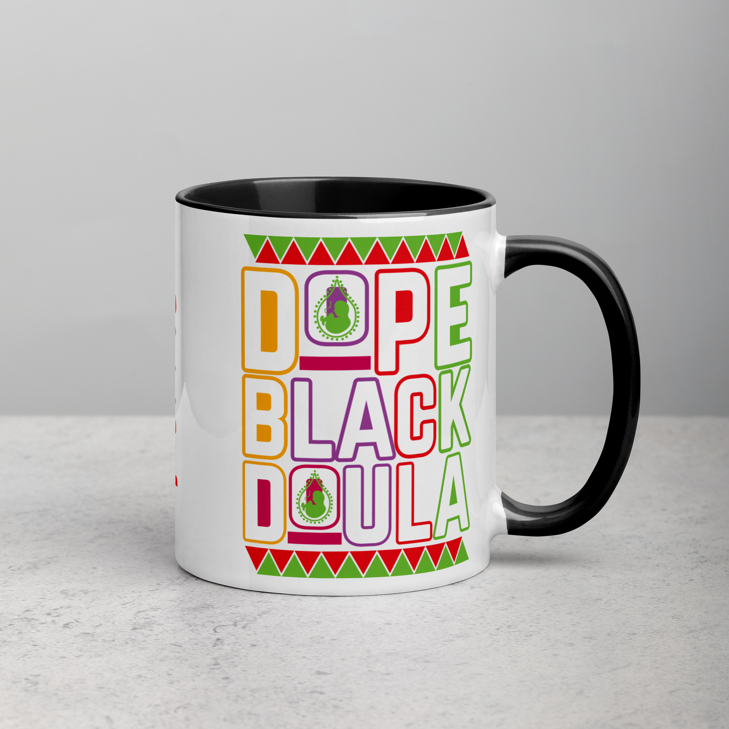 Dope Black Doula Mug • Doula Coffee Mug • Birth Doula Mug