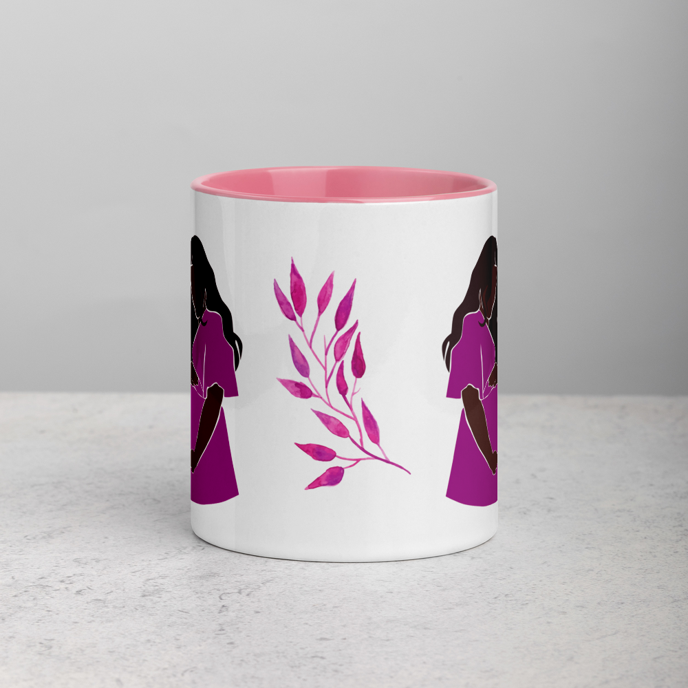Magenta Pregnancy Mug • 2023 New Year & New Life • 2023 Pregnancy Announcement Coffee Mug