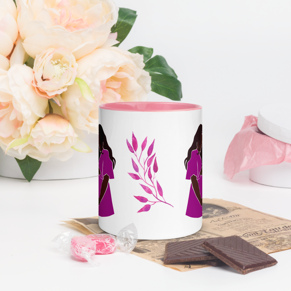 Magenta Pregnancy Mug • 2023 New Year & New Life • 2023 Pregnancy Announcement Coffee Mug