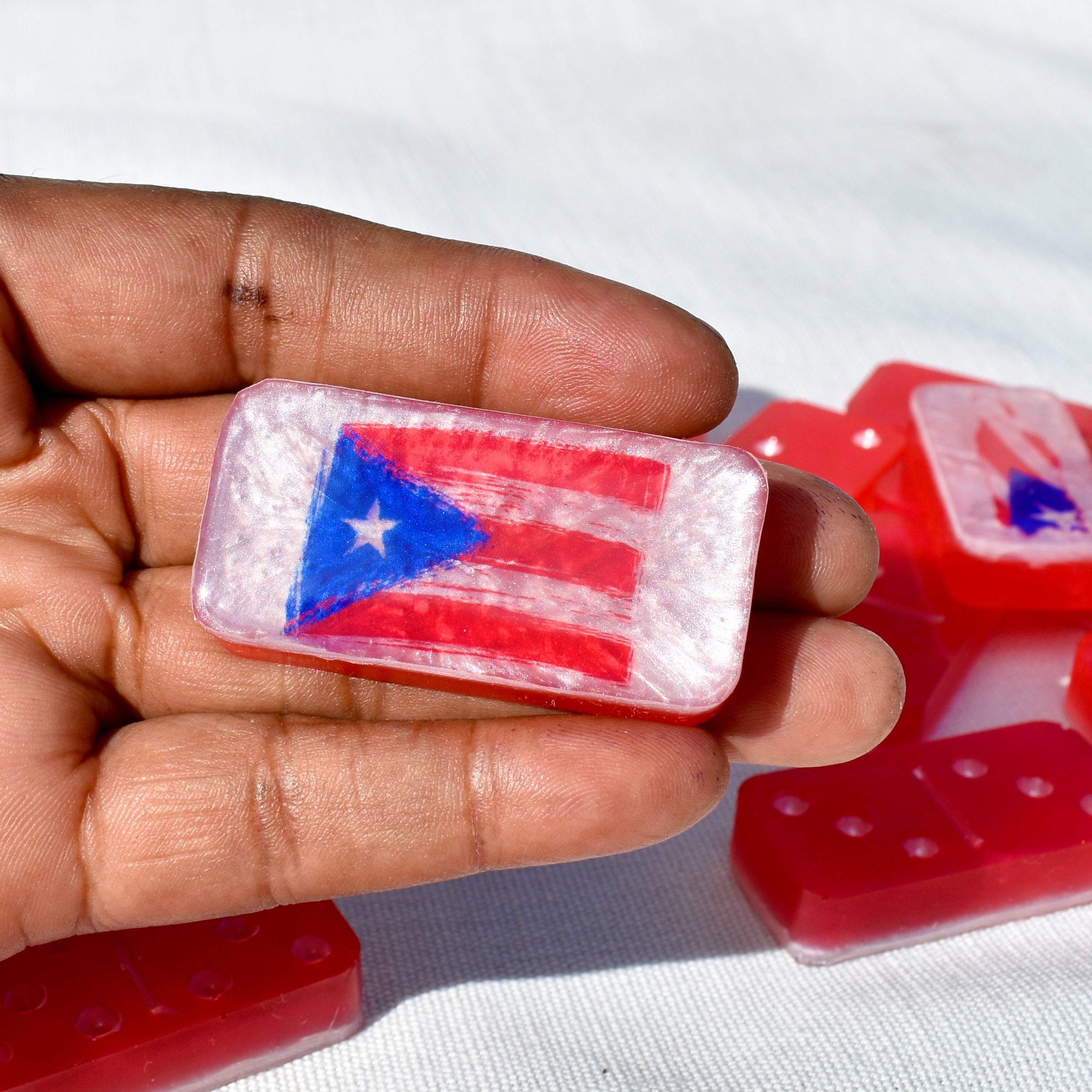 Puerto Rico Taíno buy Dominos, Resin Dominoes | Christmas Holidays Gift Ideas