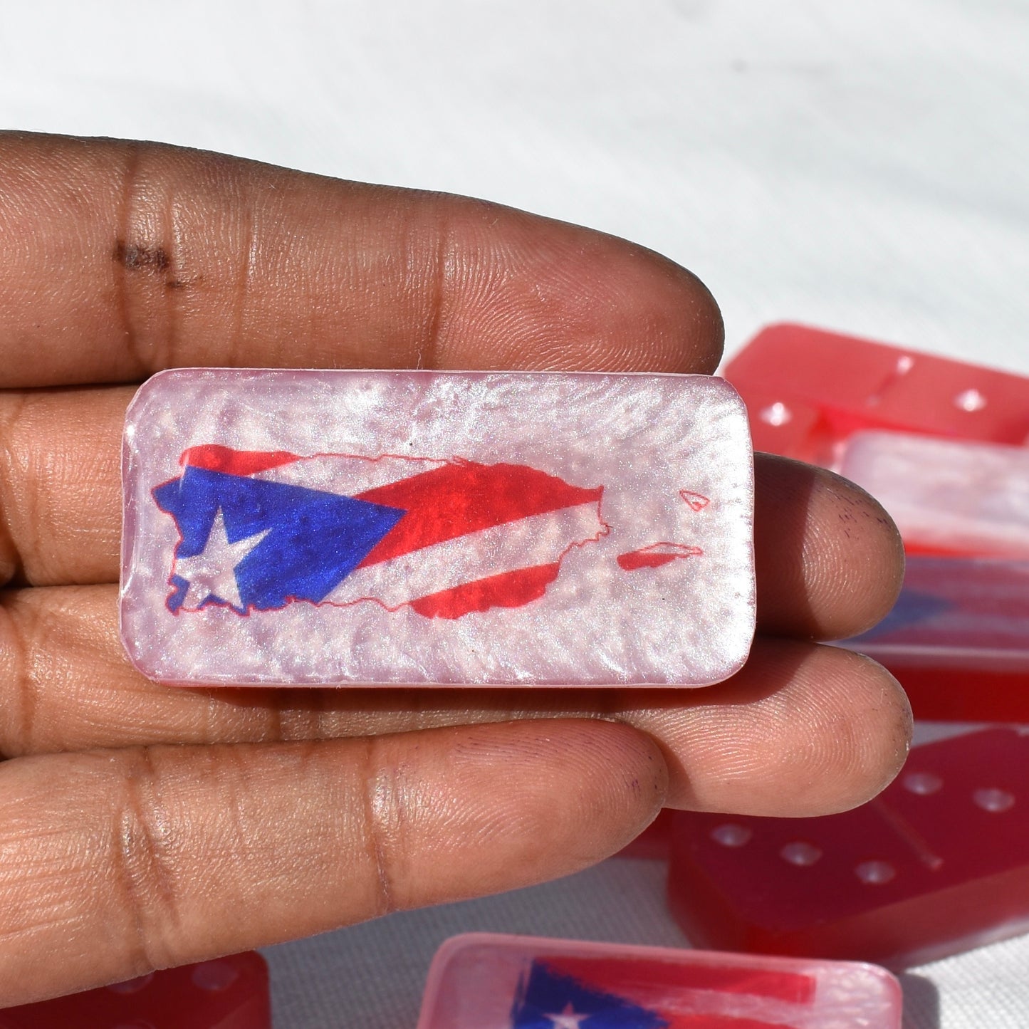Custom Puerto Rican Dominoes • Dominoes Game Gift • Personalized Dominoes