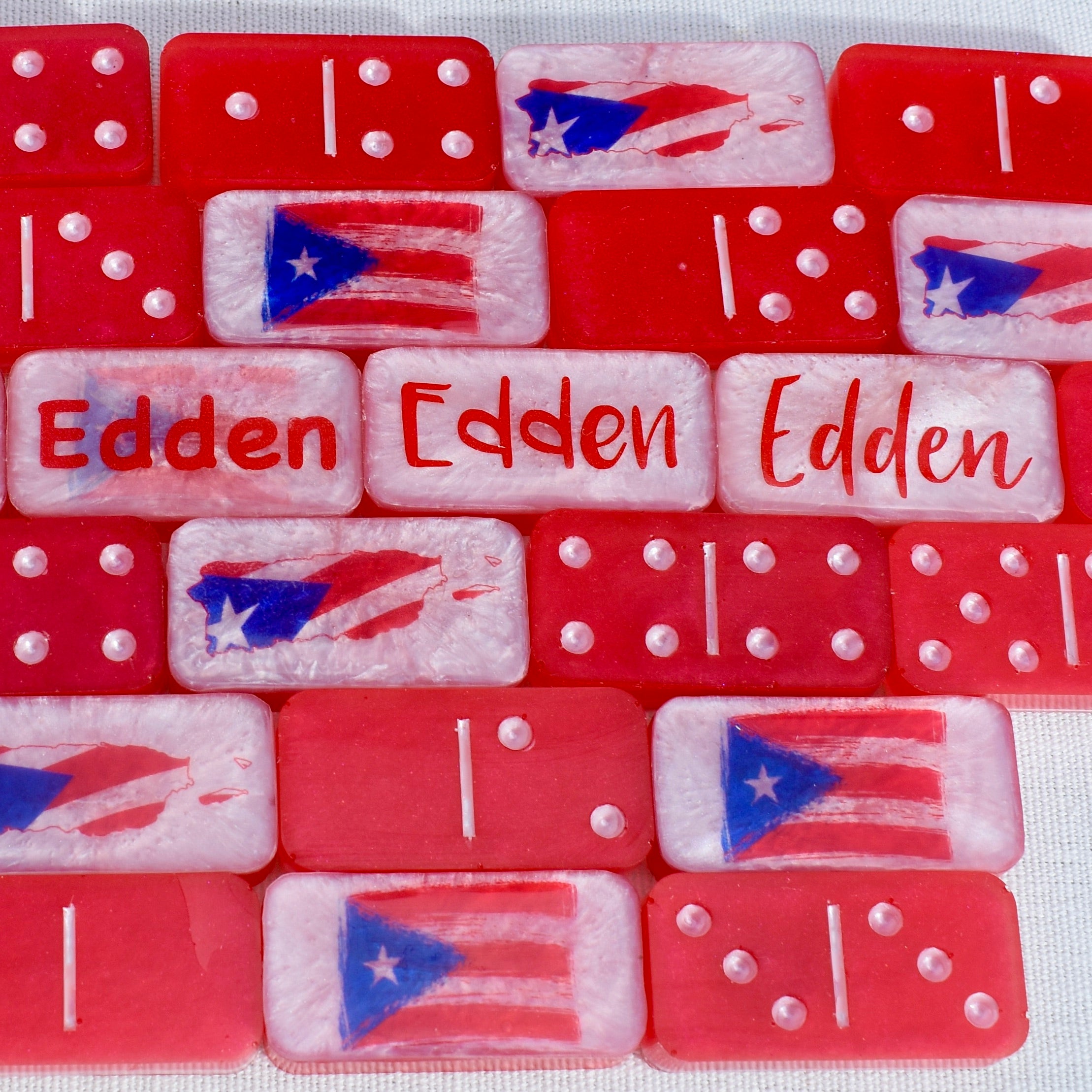 El Morro |Puerto Rico | Custom Dominoes | Hand Made | Epoxy | República Dominicana | store Father’s Day Gift Idea