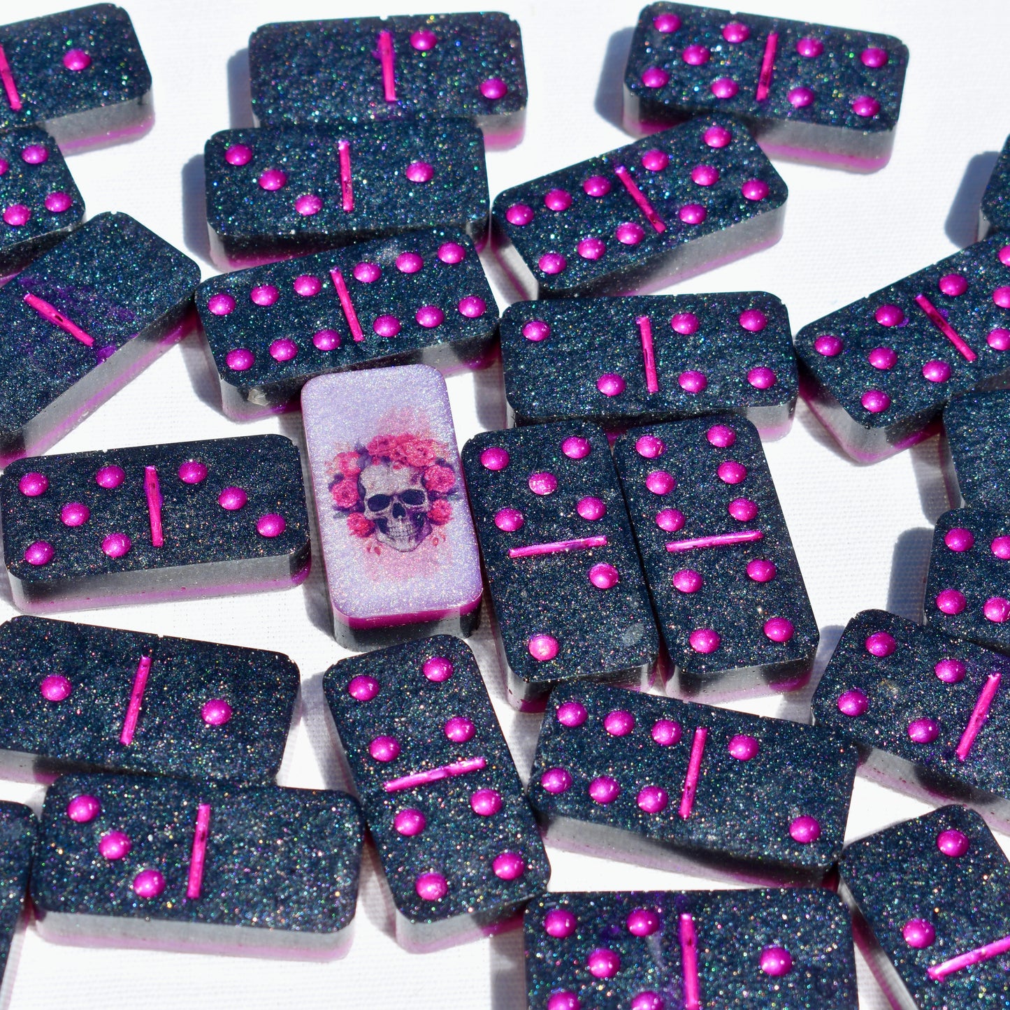 Dominoes for Goth Girl • Gothic Dominoes • Dominoes Gift for Her