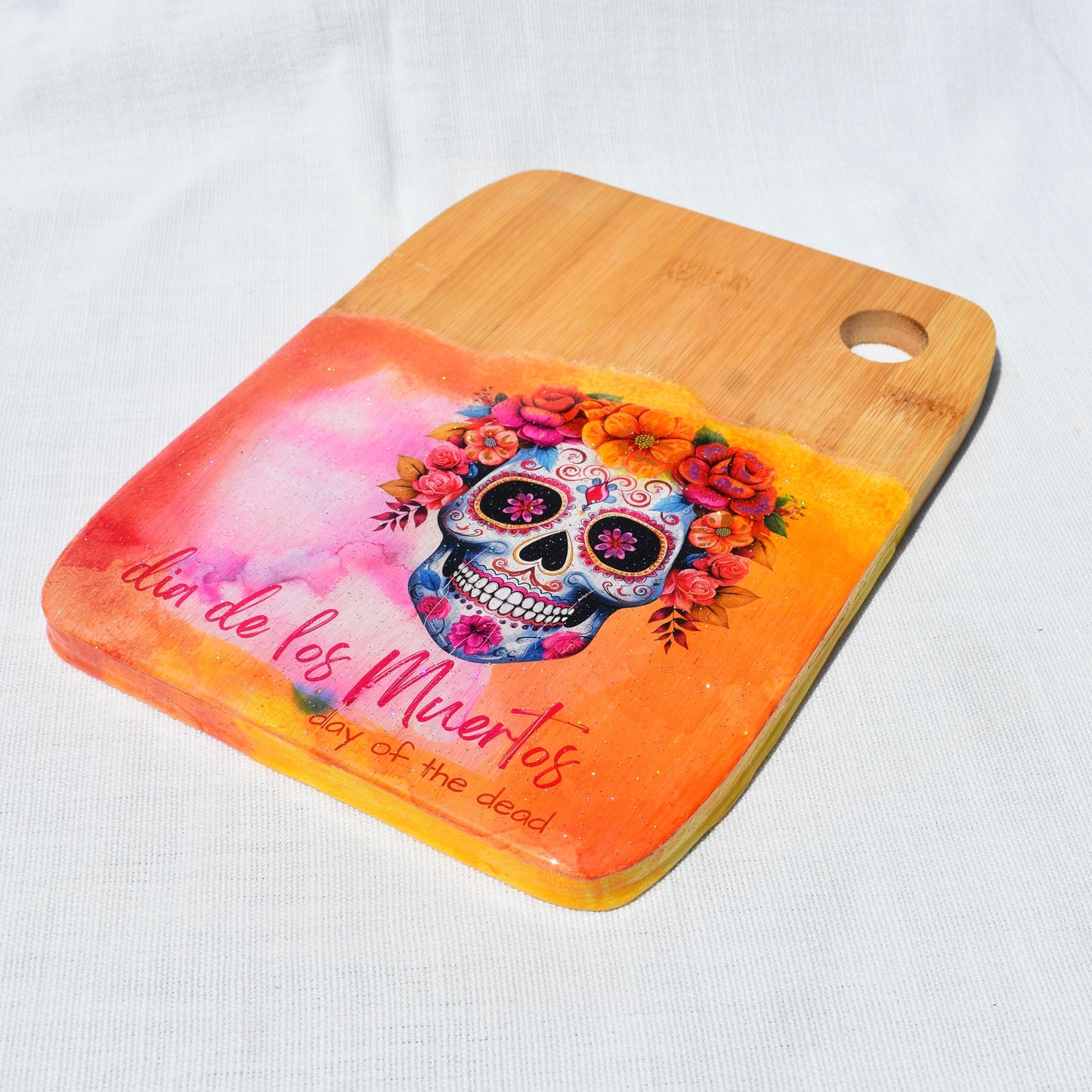 Day of Dead Charcuterie Set • Día de Los Muertos Gift • Goth Girl Gift Set