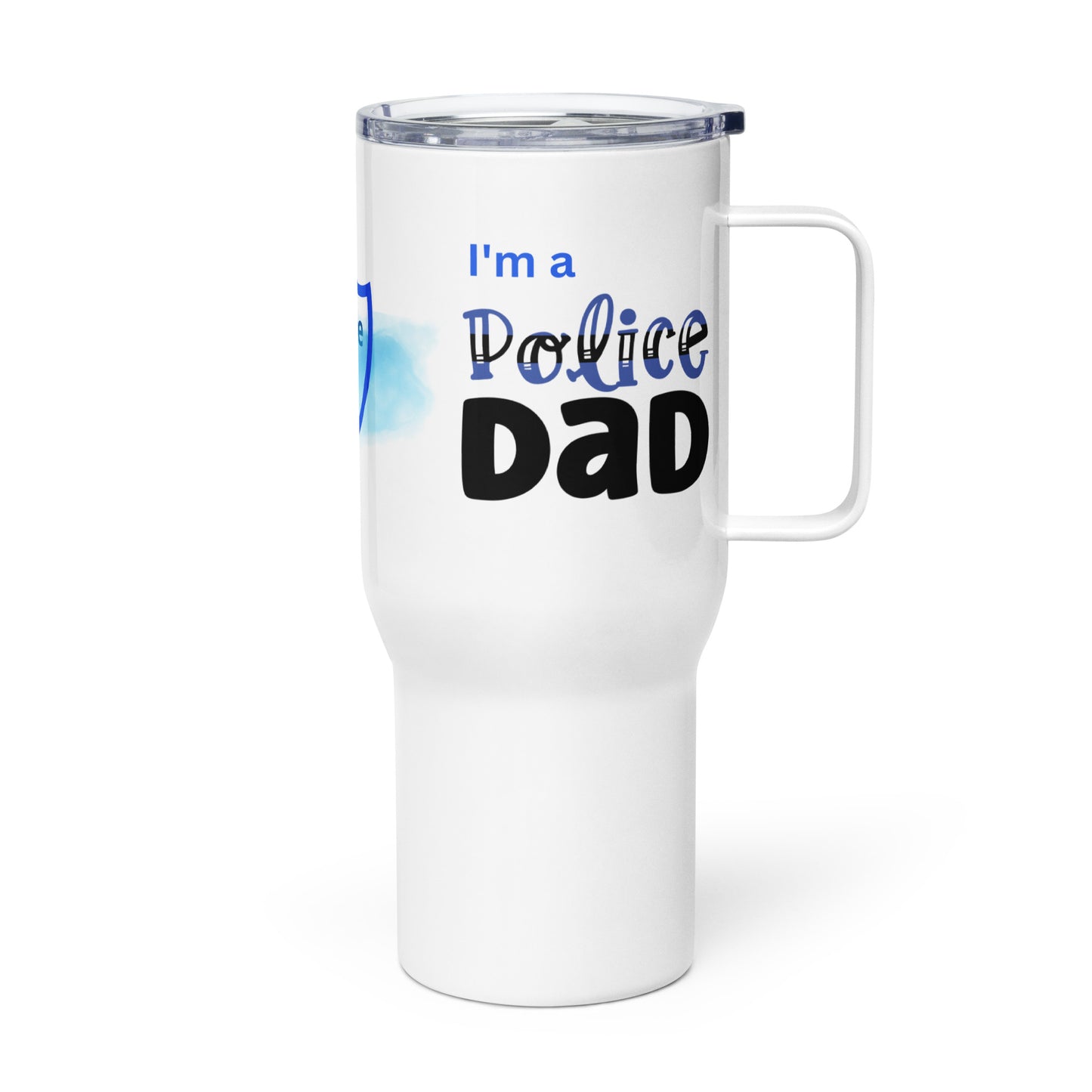 Police Dad Gift • Police Dad Travel Tumbler • Personalized Father’s Day Gift