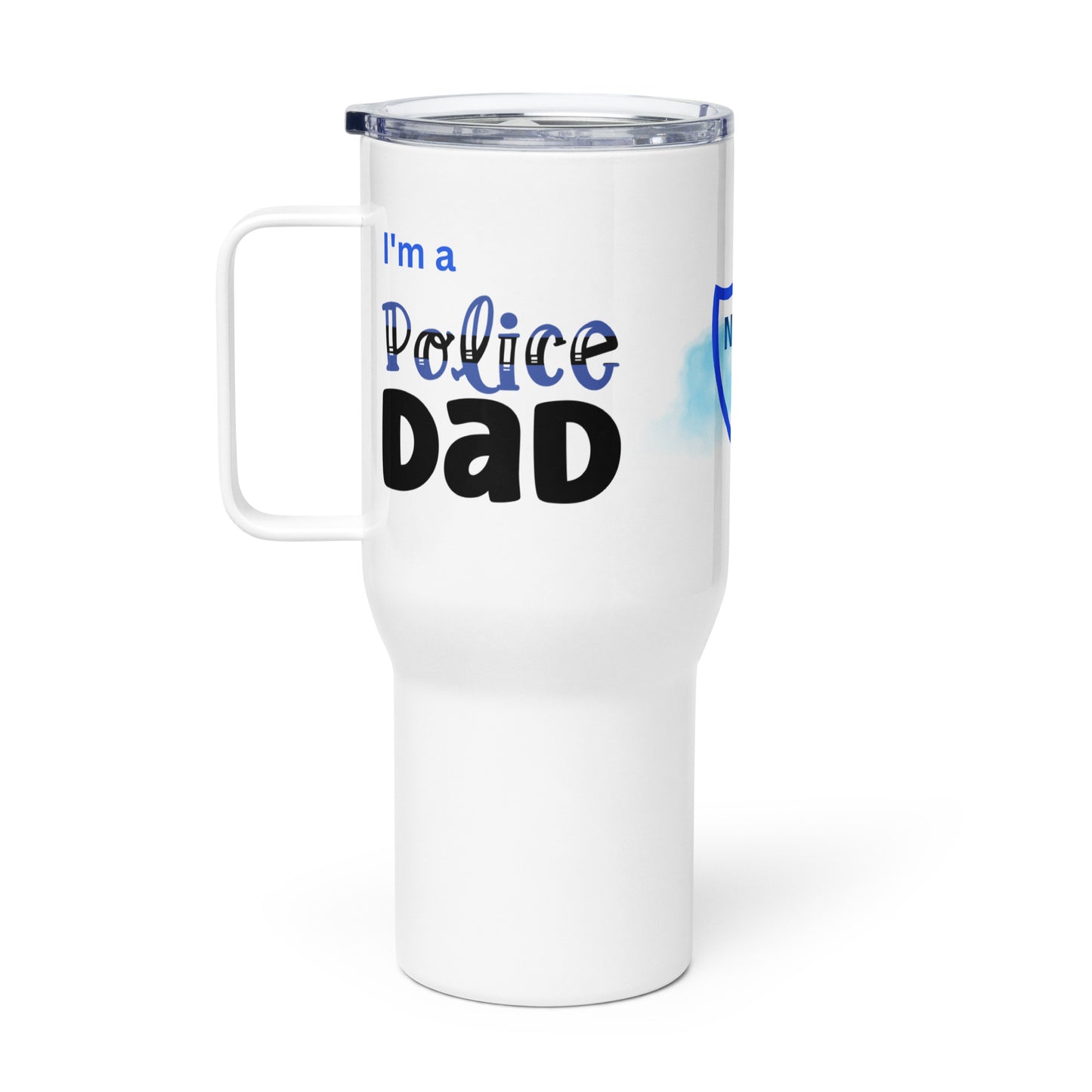Police Dad Gift • Police Dad Travel Tumbler • Personalized Father’s Day Gift