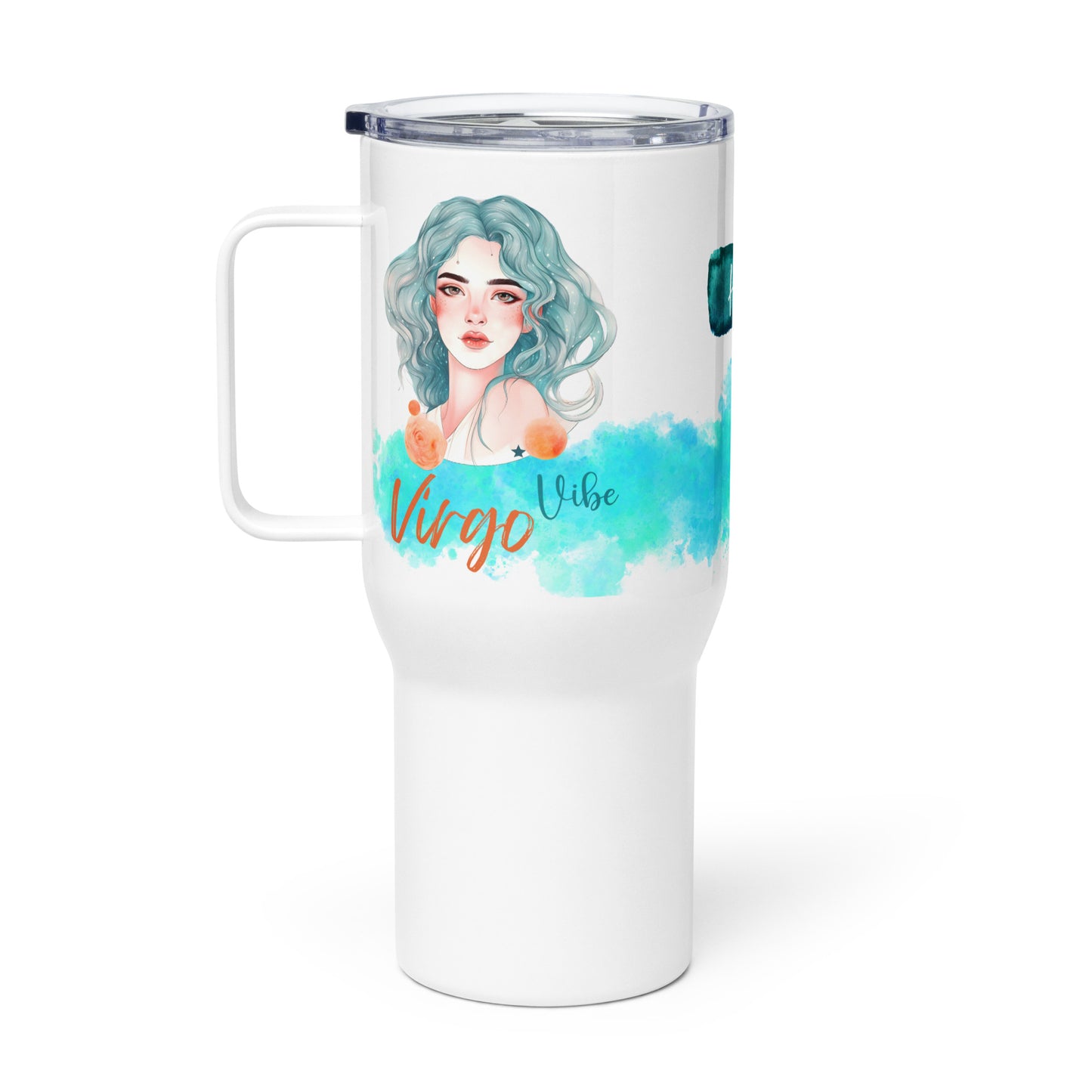 Virgo Birthday Travel Mug • Custom Virgo Gift for Her• Personalized Virgo Travel Mug