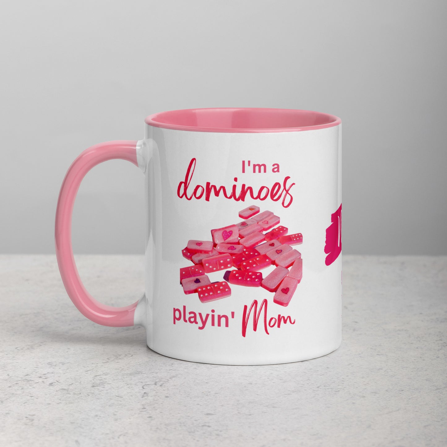 Personalizable “Dominoes” Mug for Mom • DOMINO LOVER MUG • Mom Dominoes Mug