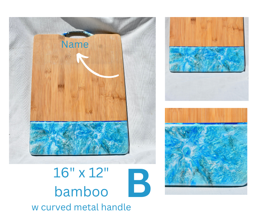 Beach Themed Cheeseboard • Ocean Cheeseboard Gift • Housewarming Gift