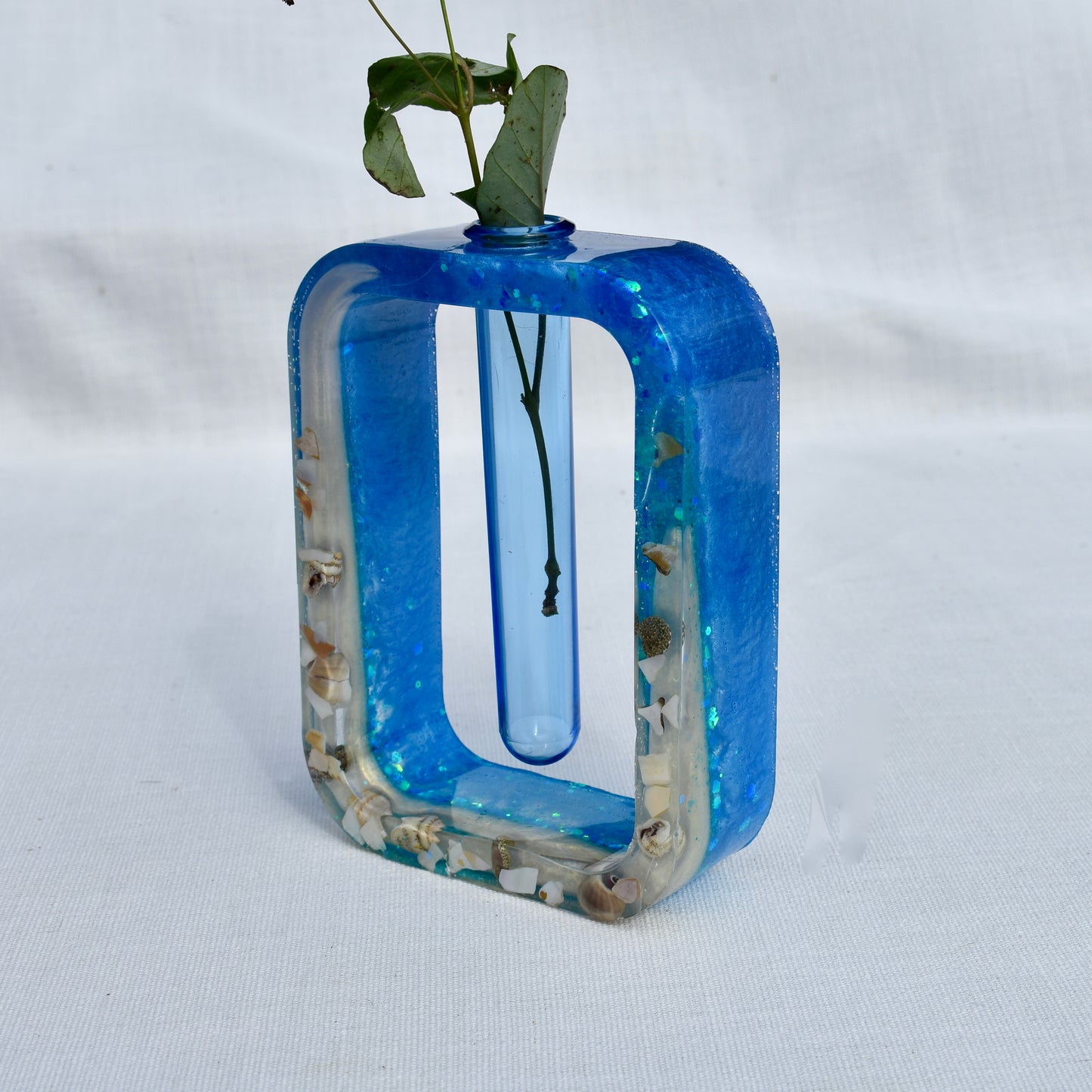 Seashell Propagation Vase (2-piece set) • Hydroponic Plant Cutting Vase