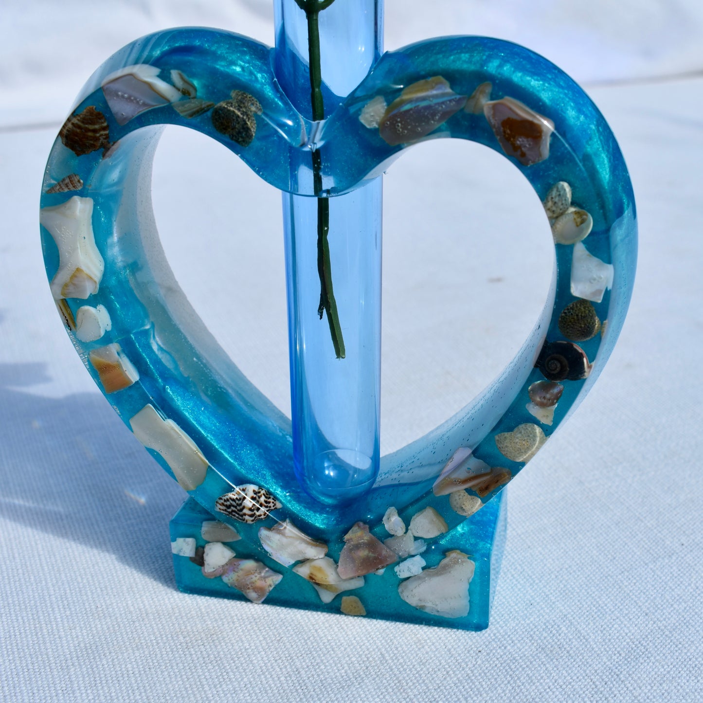 Heart Shaped Propagation Vase (2-piece set) • Hydroponic Plant Cutting Vase