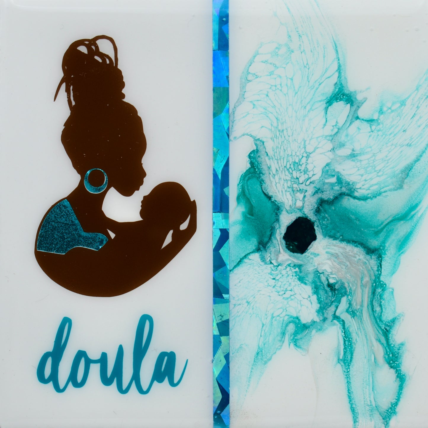 Coasters for a Doula • Black Birth Support Coasters • Doula Thank You Gift