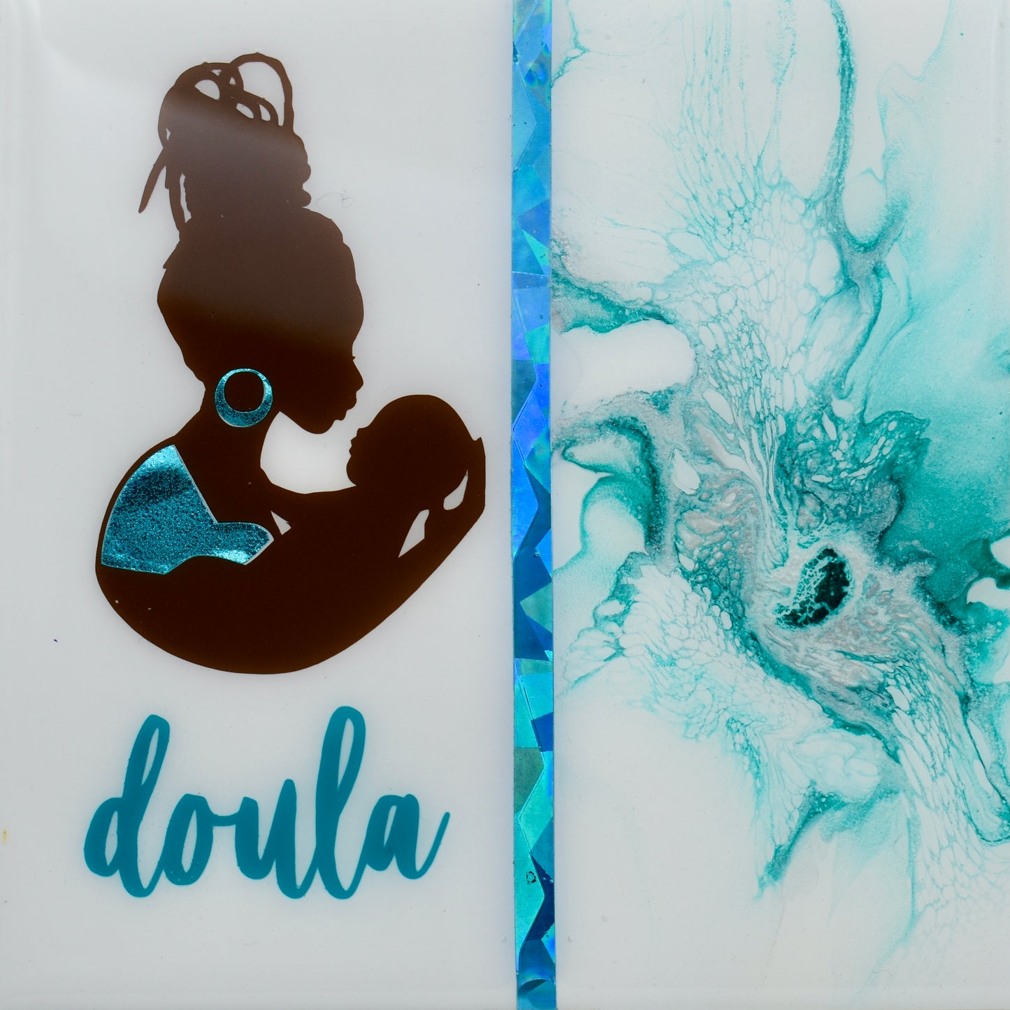 Coasters for a Doula • Black Birth Support Coasters • Doula Thank You Gift