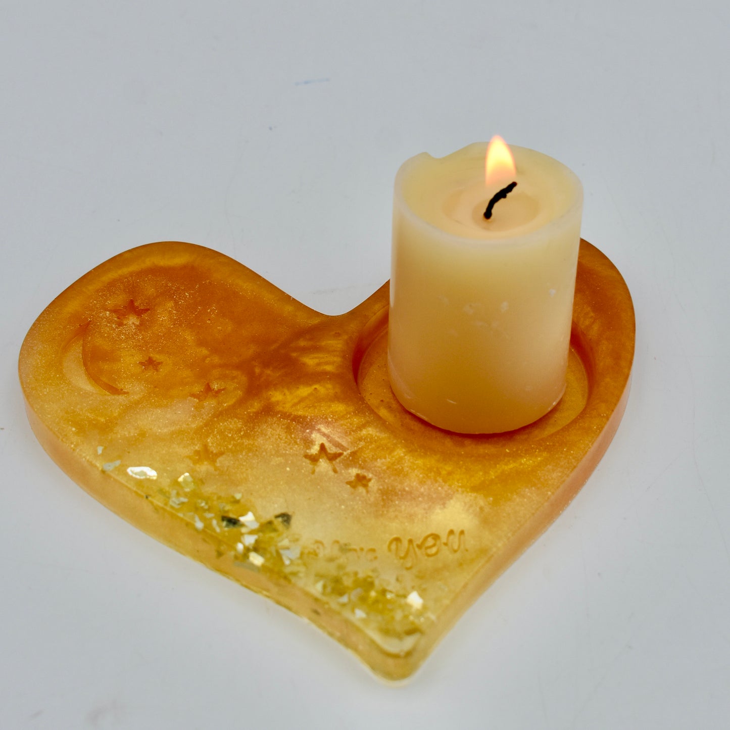 Heart Shaped Candle Holder • Heart Shaped Shot Glass Holder