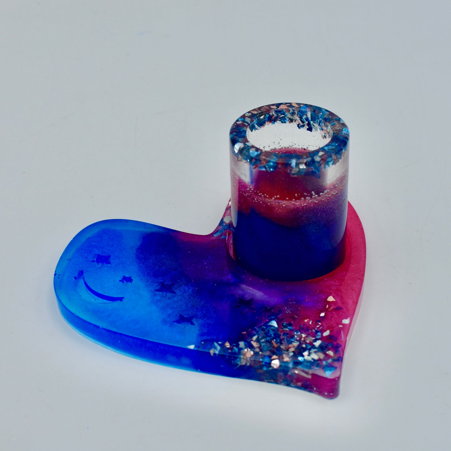 Heart Shaped Candle Holder • Heart Shaped Shot Glass Holder