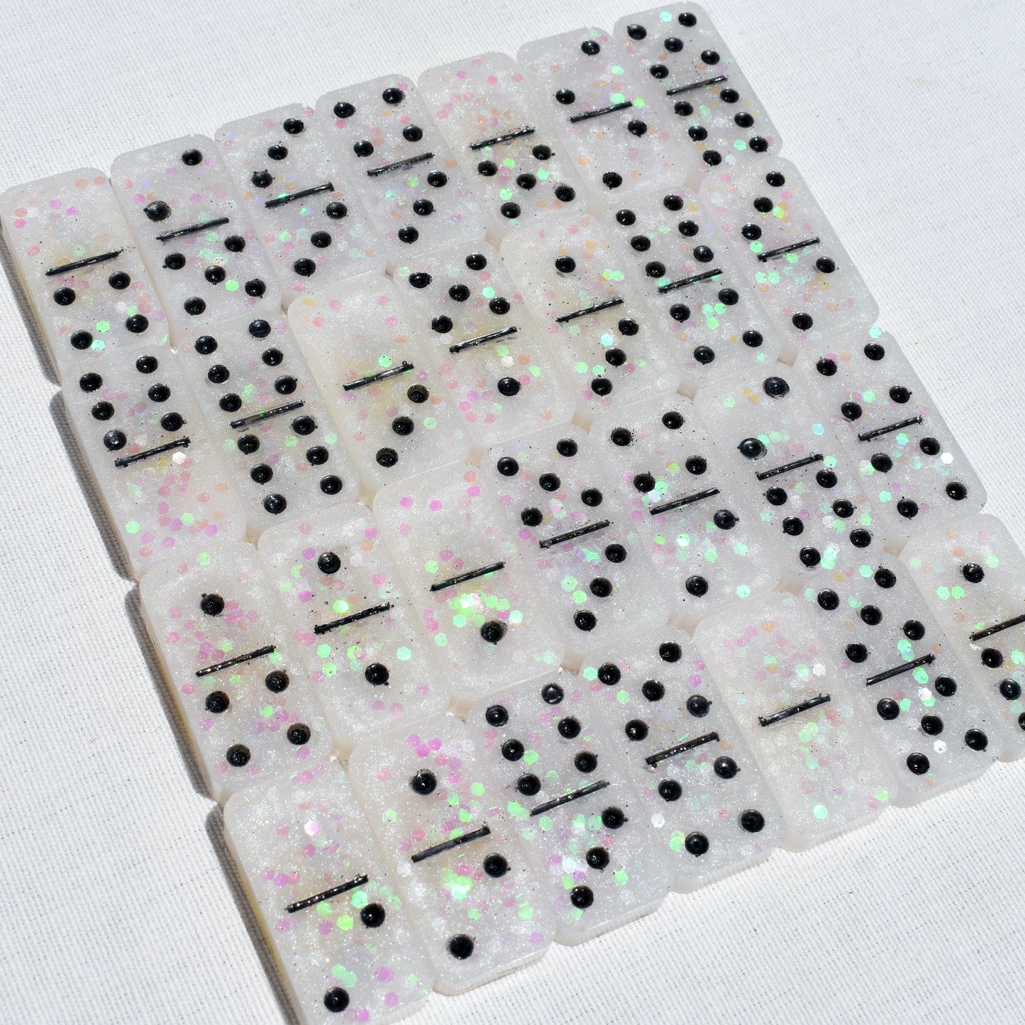 Personalized Domino Gift Set • Custom Resin Dominoes Set