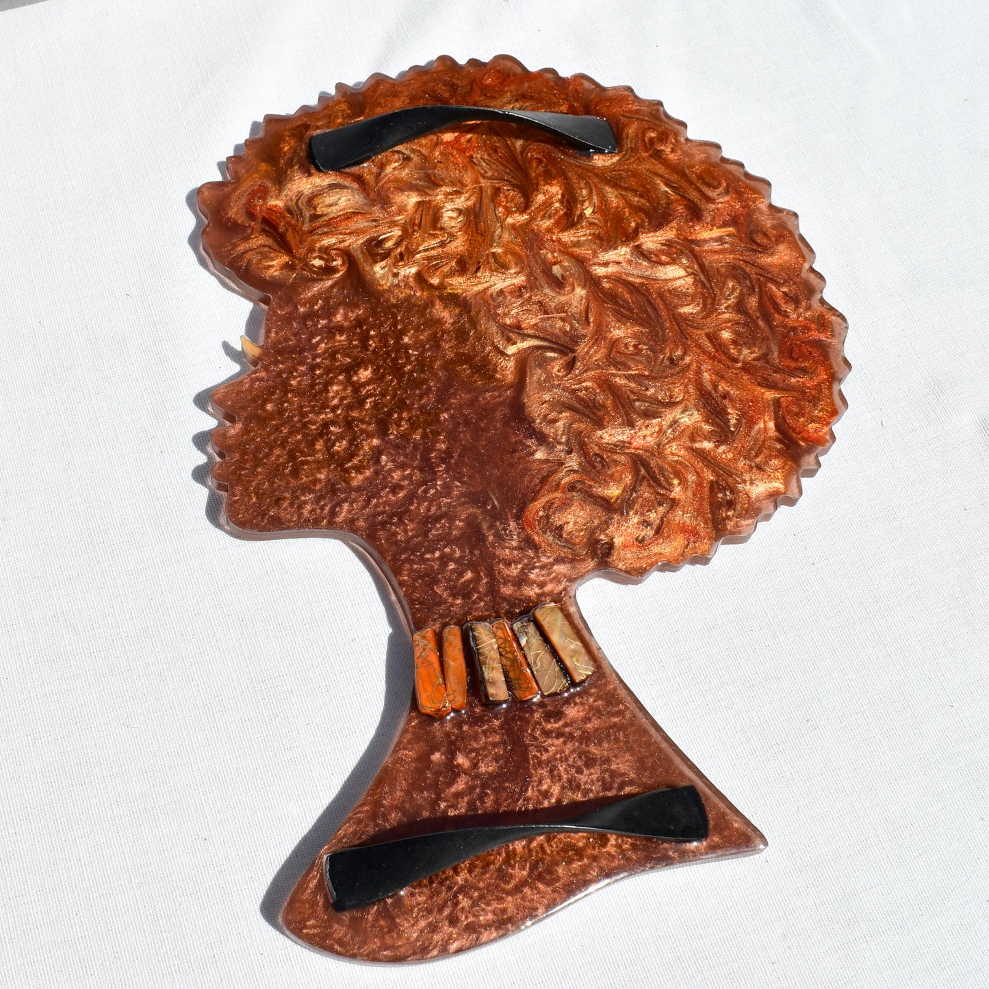 Awesome Afro Woman Serving Tray