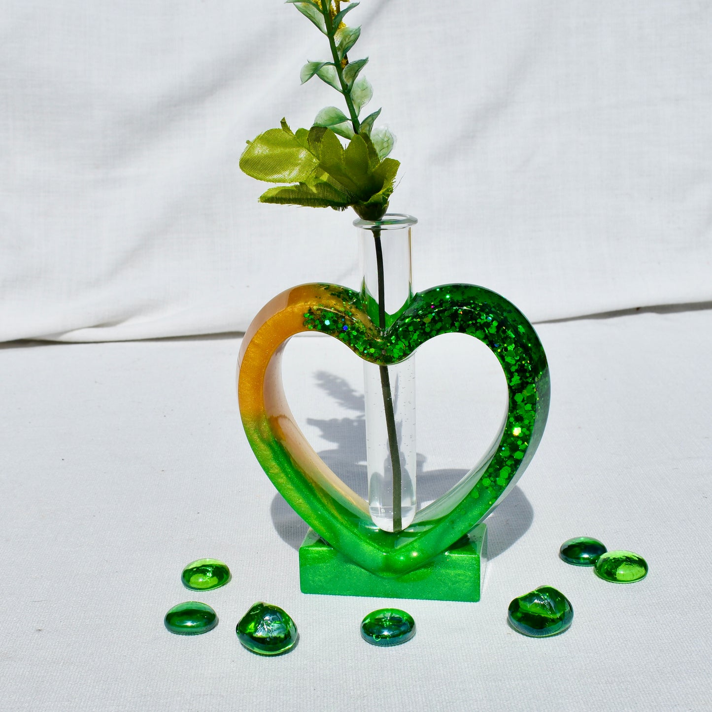 Irish Themed Propagation Vase (2-piece set) • Hydroponic Plant Cutting Vase