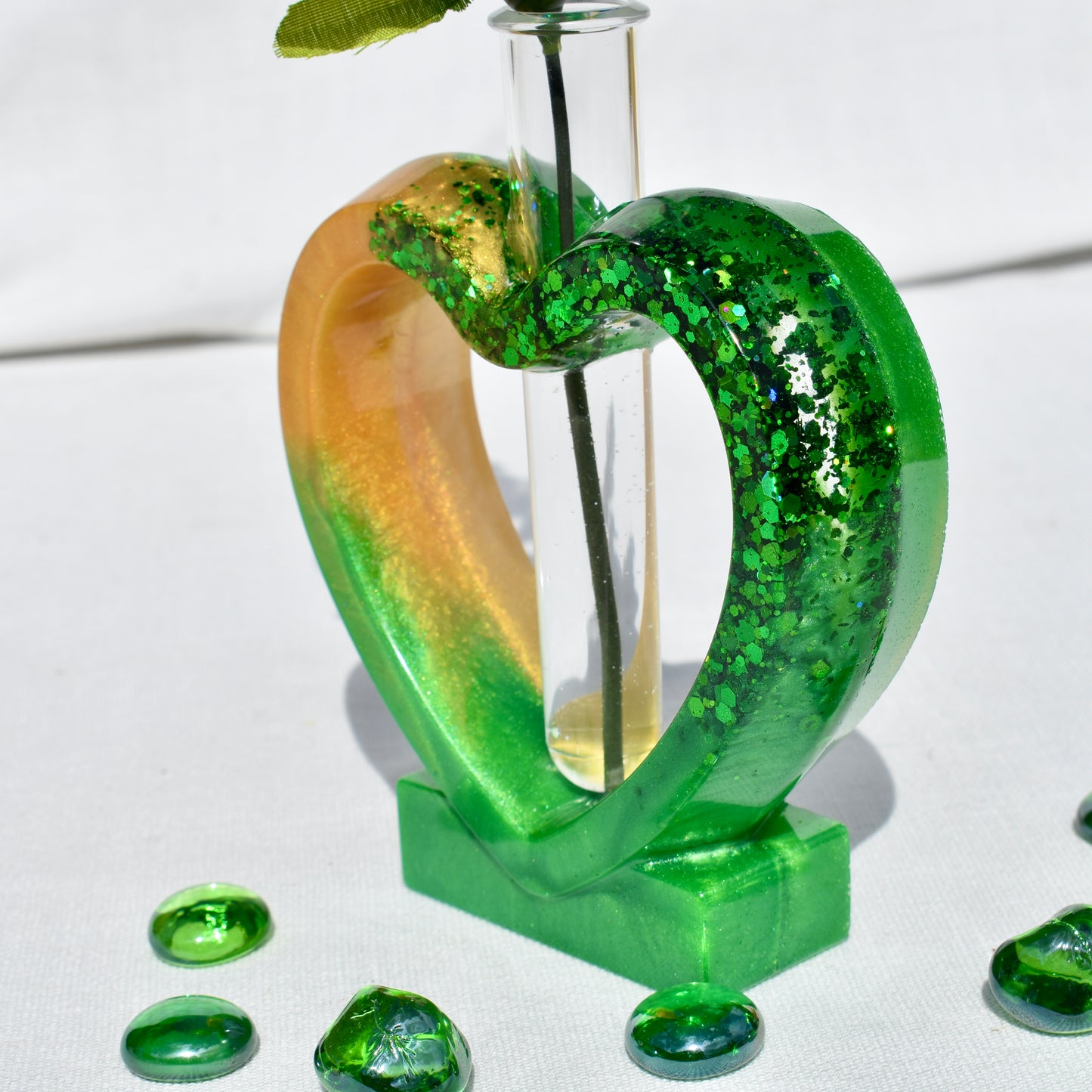 Irish Themed Propagation Vase (2-piece set) • Hydroponic Plant Cutting Vase