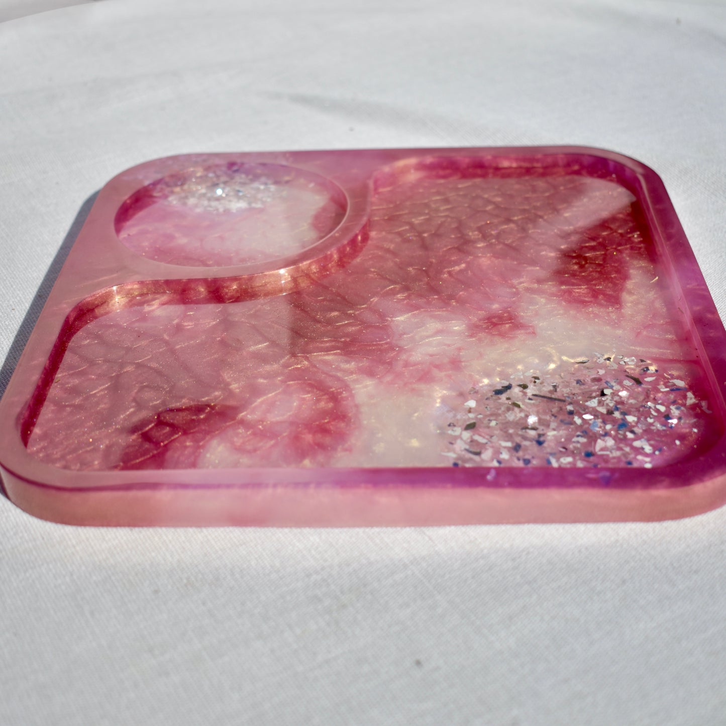 Rose Quartz Breakfast  & Snack Tray