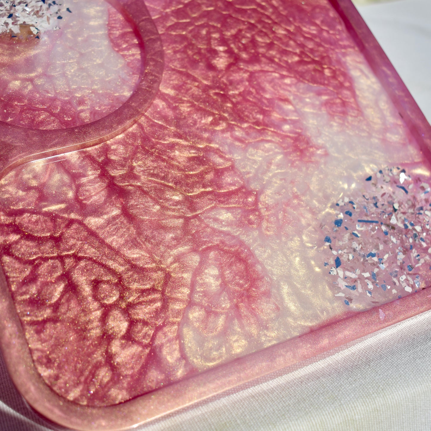 Rose Quartz Breakfast  & Snack Tray